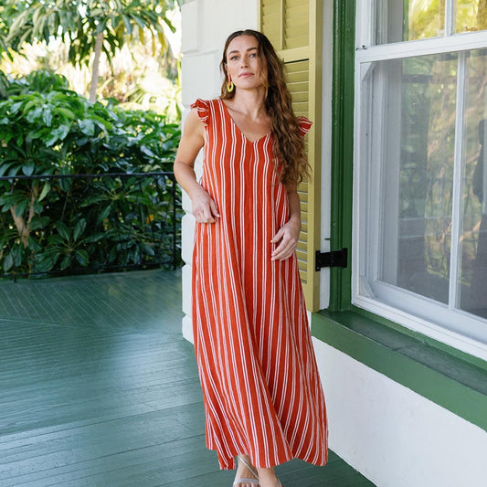 Sofia Dress – Hemingway Stripe Collection